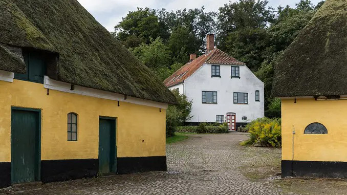 Den gamle skovriderbolig Nygård i Nørreskoven på Als danner fremover rammen om Højskoledage på Als.