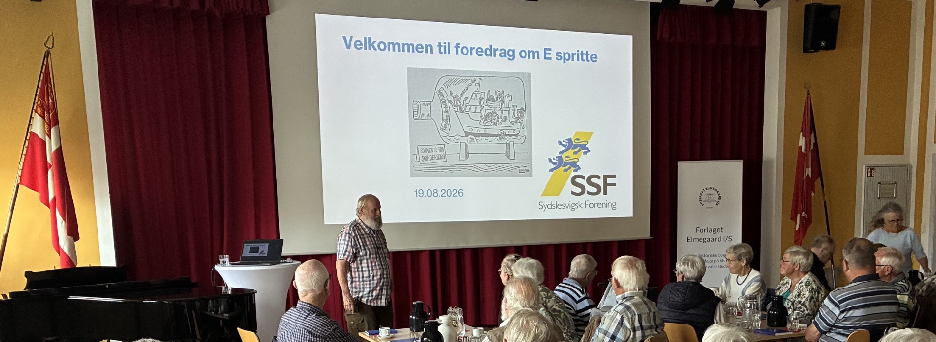 Henrik Ingemann holder foredrag overalt i Sønderjylland og Sydslesvig.